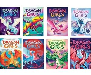 Dragon Girls Serie Sammlung Bücher 1-8 von Maddy Mara Taschenbuch Set Neu - Bild 1 von 5