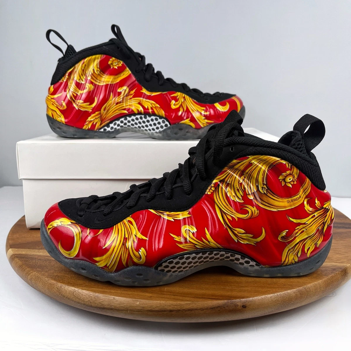 Nike Supreme x Air Foamposite One SP Red | eBay