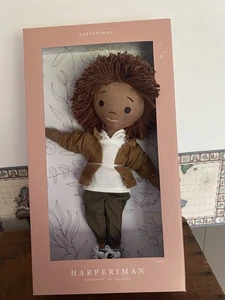 Muñeca Harperiman Ashton 14 pulgadas de felpa hecha a mano de lino en caja hilo pelo suave - Imagen 1 de 6