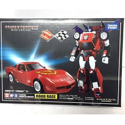 Takara Tomy Transformers Road Rage MP26 7" Robot Car Figure Japan New - Image 1 of 4