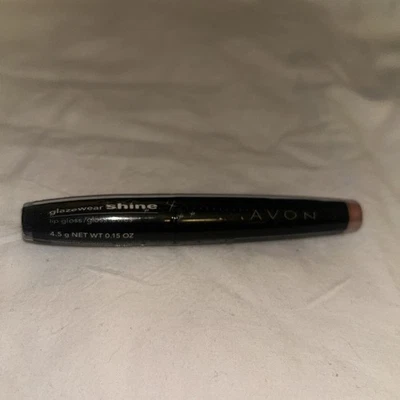 Brillo de labios líquido brillo Avon Glazewear brillo de labios melocotón efervescencia G301 brillo nuevo sello Foto 1 de 4