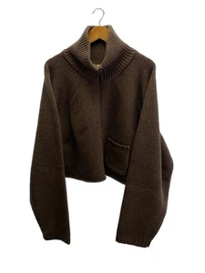 ANCELLM Knit & Sweater (Thick 2 Wool BRW Plain Anc-kn08 Used - Imagen 1 de 5