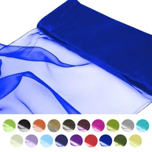 54" x 10 yards Chiffon Fabric Wedding Fabric Put-Up Wedding Supplies Decorations - Picture 1 of 67