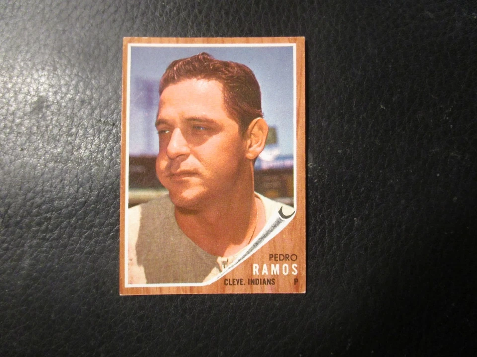 1962   TOPPS#485 PEDRO RAMOS  INDIANS    EX+/EXMT - Image 1 of 1