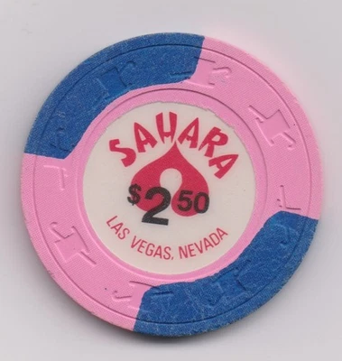 Sahara $2.50 Chip Las Vegas - 1986 - Image 1 of 2