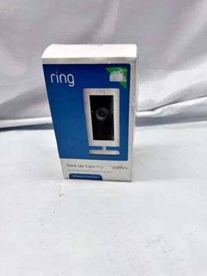 Cámara Ring Stick Up Cam PRO Alimentada por Batería Interior Exterior Avanzada*Nueva Foto 1 de 4