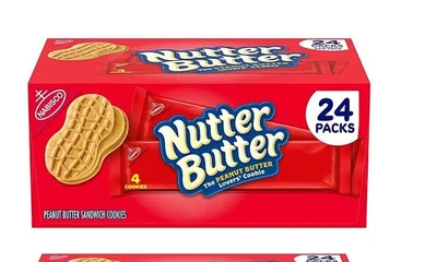 Galletas sándwich mantequilla de maní mantequilla de nuez 24 quilates 45,6 oz cada una, envío rápido Foto 1 de 3