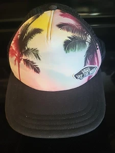 Cappellino posteriore Vans "Off The Wall" Tropical Mesh - Snap Back - NOS - Leggi - Foto 1 di 8