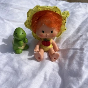 Baby APPLE DUMPLING And TURTLE 82 PET - VTG 1979 Kenner Strawberry Shortcake Doll - Bild 1 von 5
