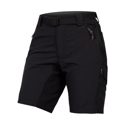 Womens Hummvee Mountain Bike Baggy Cycling Short with Liner Black, Medium - Image 1 of 4