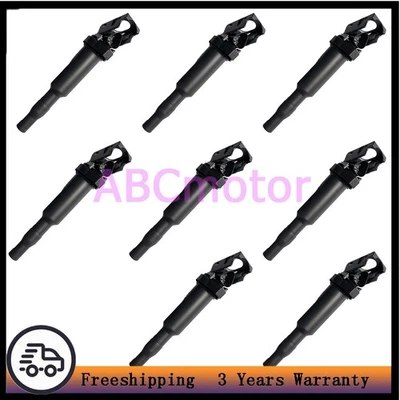 8 x NEW Ignition Coils for BMW M5 M6 X5 X5M X6 X6M 8 Cyl. 4.4L Twin Turbo Engine - Imagem 1 de 4