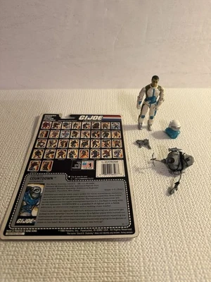 Figura y tarjeta Countdown v1 1989 vintage G.I. Lote GI Joe 3.75 ARAH *100% Completo Foto 1 de 4