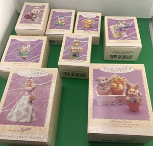 Punze Ostern/Frühlingsschmuck 1995 8 Stück - Bild 1 von 8