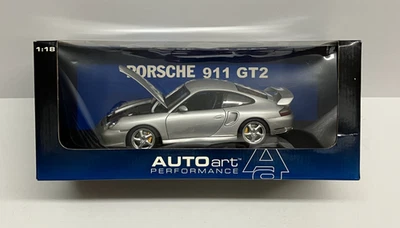 1:18 AUTOart Performance PORSCHE 911 GT2 2002 (SILVER) #77841 - image 1 of 4