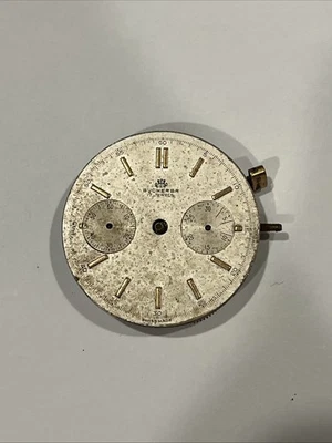 Механизм хронографа Bucherer Landeron 48 на запчасти ремонт плохой баланс - Изображение 1 из 2