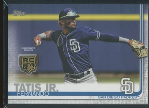 Fernando Tatis Jr 2020 Topps Rookie Card Retrospective RC Logo Medallion Card - Picture 1 of 2