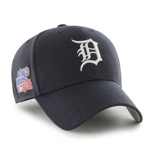 Men's Detroit Tigers Sure Shot MVP '47 World Series Side Patch Adjustable Hat - Picture 1 of 4