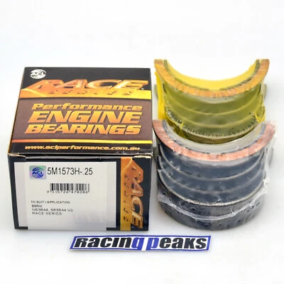 Cojinetes principales ACL Race 5M1573H-.25 para BMW M5 M6 550i 650i M550i X5 M50i N63 S63 Foto 1 de 4