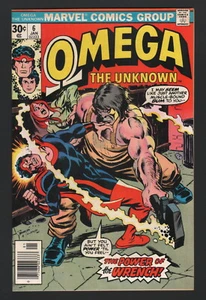 OMEGA THE UNKNOWN #6, 1977, Marvel Comics, NM- CONDITION, THE WRENCH! - Picture 1 of 1