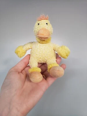 Jellycat Riff Ruff Duck Yellow Soft Plush Cuddly Toy 9" RiffRuff  - Image 1 of 4