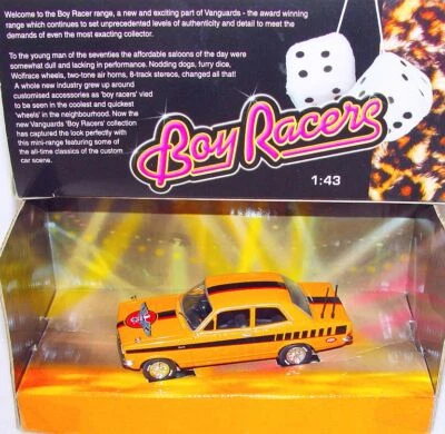 Lledo Vanguards 1:43 VAUXHALL VIVA Metallic Orange BOY RACERS Car MIB`03 RARE! - Image 1 of 4