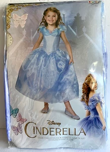 Cinderella Disney Movie NEW in Package Deluxe Girls Costume Dress Size M 7-8 - Picture 1 of 9