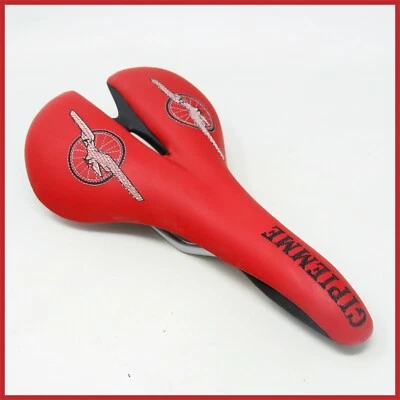 NUEVO DE LOTE GIPIEMME F30 ASIENTO DE SILLÍN ROJO BICICLETA DE CARRERAS DE CARRETERA BICICLETA DE COLECCIÓN NUEVO 90 Foto 1 de 4