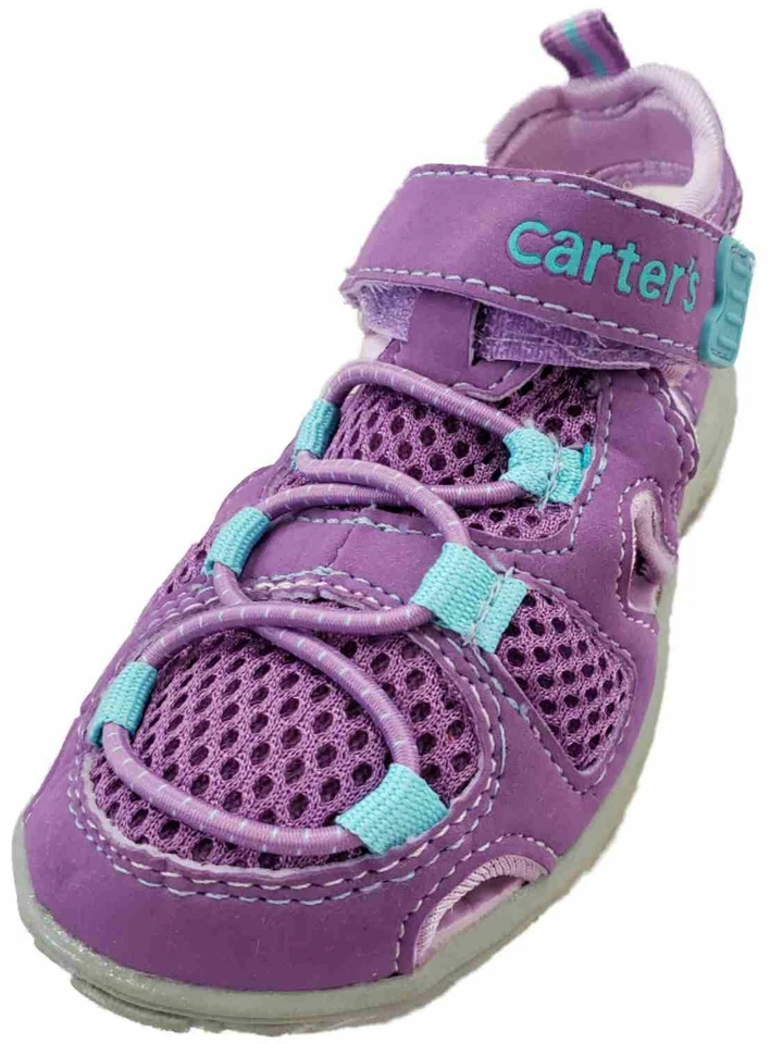 Sandalias de verano Carters moradas y azules para exteriores Foto 1 de 1