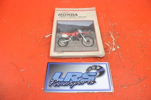 CLYMER HONDA CR80R CR125R 1989-1991 SERVICE REPAIR MAINTENANCE MANUAL M431 - Picture 1 of 7