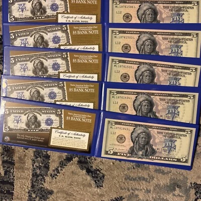 Series 2006 ~ Atlanta $5 Five Dollar Bill Note FRN ~ HF94243597A ~ - Image 1 of 4