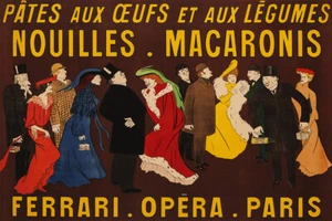 Nouilles Macaronis Vintage Art Wall Indoor Room Outdoor Poster - POSTER 20x30 - Picture 1 of 4