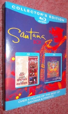 Santana Box (2 Blu-Ray Boxset) Over 4 Hours of the Best Of Santana & Friends - Image 1 of 3