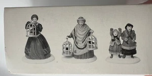 Dept 56 Heritage Village Collection The Bird Seller 3er Set 58033 Retired 1995 - Bild 1 von 6