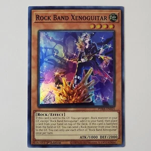 Rock Band Xenoguitar - PHRA-EN025 - NM - Super Rare - 1st ed - Yugioh - Picture 1 of 2