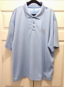 Polo con tacones de alquitrán UNC de Carolina del Norte de la NCAA. Tamaño: XL. Azul. KA Inc. 100% poliéster. - Imagen 1 de 8