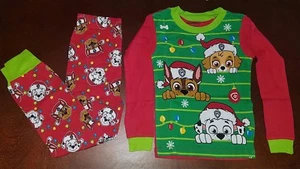 Paw Patrol Toddler Boy Long Sleeve Shirt & Pants Christmas Pajamas New 2T - Picture 1 of 4