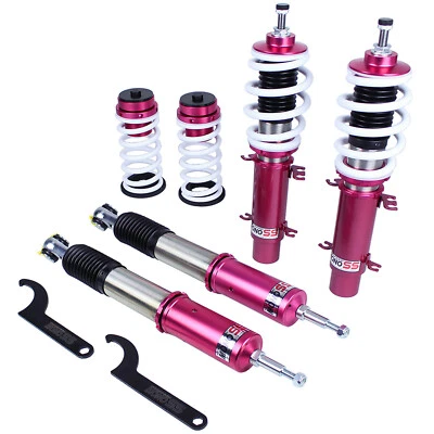 Kit Amortiguador Coilover Ajustable Godspeed MONO-SS para 98-10 Volkswagen Beetle 49mm Foto 1 de 4