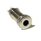 Allparts Ep-0152 Switchcraft® 152B Stereo Long Threaded Jack, Nickel, Single...