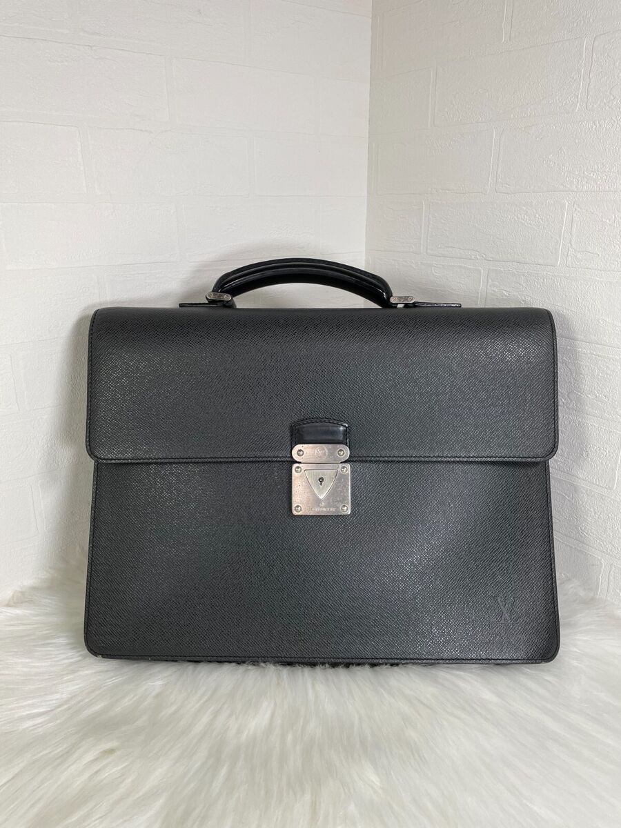 Louis Vuitton Black Briefcase/Document Case Bags for Men for Louis Vuitton Black Briefcase/Document Case Bags for Men for