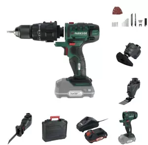 PARKSIDE 3-IN-1 20V Strumento combinato CON BATTERIA E CARICABATTERIE - Foto 1 di 15