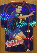 2010 NRL SELECT CHAMPIONS KNIGHTS JAMES McMANUS JERSEY DIE CUT JDC92 CARD