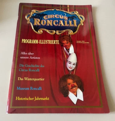 Sach Circus Roncalli - Programmillustrierte 1990 (... s.) EIGENVERLAG GB - Bild 1 von 4