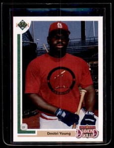 1991 Upper Deck Final Edition #7F Dmitri Young Rookie
