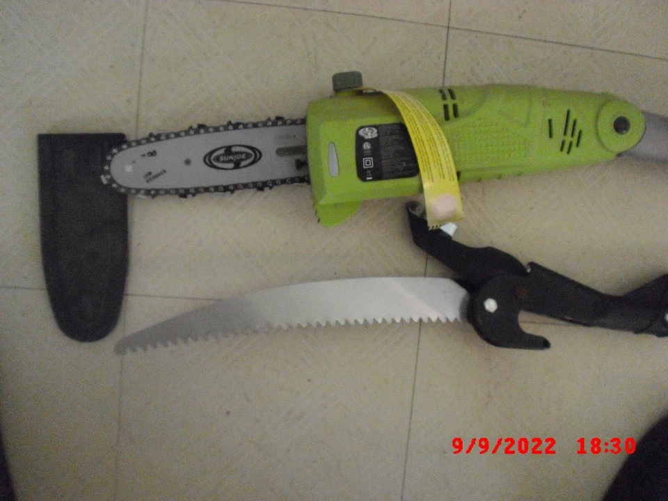 Landscaping Pruning yard care Sun Joe Fiskars Polesaw corded manual PICKUP ONLY - Image 1 of 4