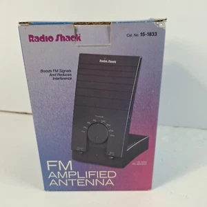 Antena Amplificador FM Interior Radio Shack Modelo Nº15-1833 - Imagen 1 de 12