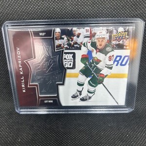 2020-21 Upper Deck Extended Series SPx Finite Kirill Kaprizov RC Wild 2910/2999