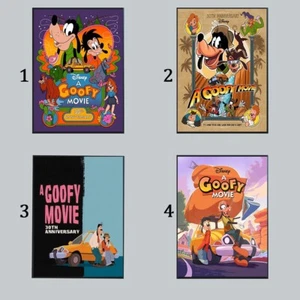Official 30th Anniversary Posters for ‘A Goofy Movie’, Home Decor - Picture 1 of 6