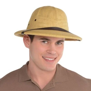 Tiger Print Cowboy Hat Adult Size fits Most Jungle Safari Party Supplies - Picture 1 of 1