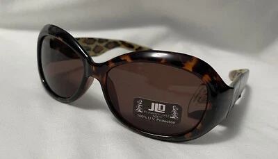 Gafas de sol para mujer JLO Jennifer Lopez caparazón de tortuga protección UV Foto 1 de 4