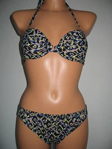 Sunseeker  push-up Bügel Bikini  Gr. 34 Cup B  schwarz    NEU A13-071 - Bild 1 von 1